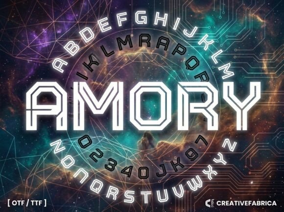 Amory: A Display Font That Commands Attention