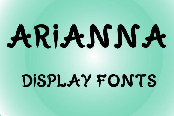 Arianna: A Playful Font for Whimsical Designs