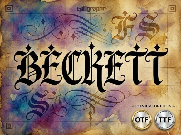 Beckett: A Stunning Display Font for High-Impact Design