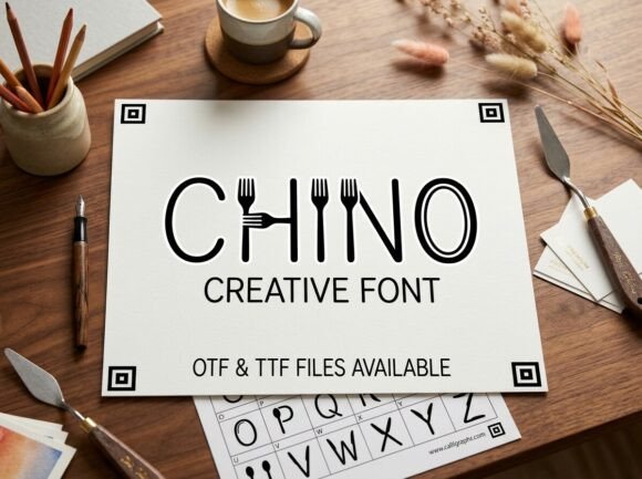 Chino: A Bold Display Typeface for High-Impact Design