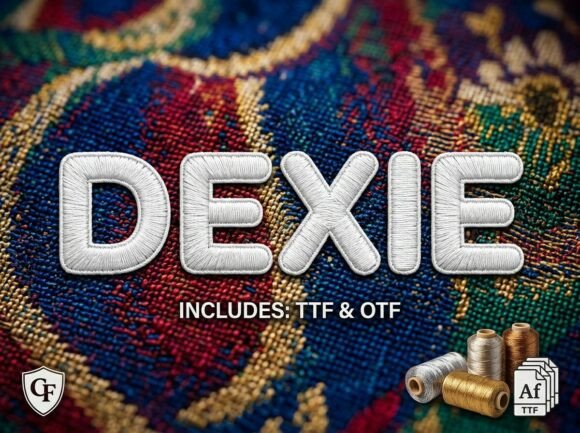 Dexie: A Bold Display Typeface for Impactful Designs