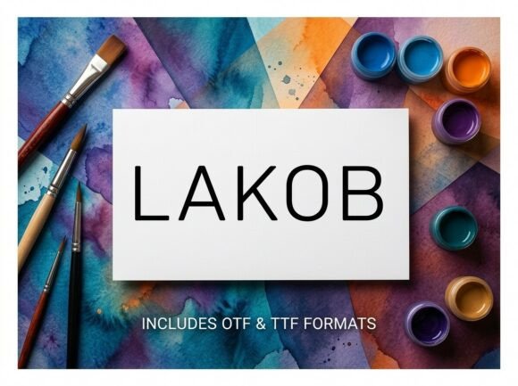 Discover Iakob: A Bold Display Typeface for Impactful Design