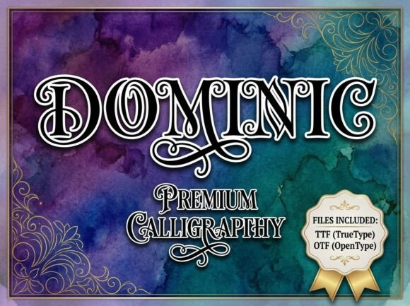 Dominic: A Typeface for Timeless, Regal Design