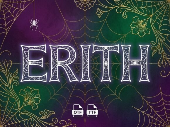 Erith: A Striking Display Font for Bold Creatives