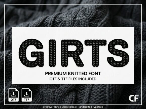 Girts: A Bold Display Typeface for Impactful Design
