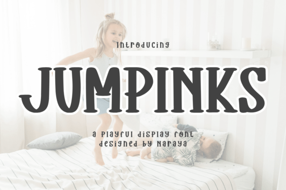 Jumpinks: A Playful Font for Creative Projects
