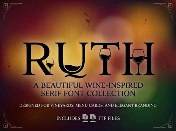 Ruth: A Display Font for Bold Branding