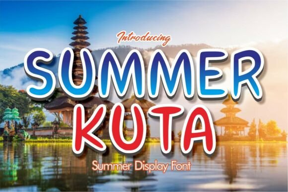 Summer Kuta: A Friendly Handwritten Font for Creative Projects